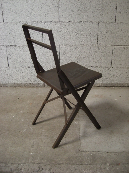 Vintage Metal Child's Folding Chairs 82